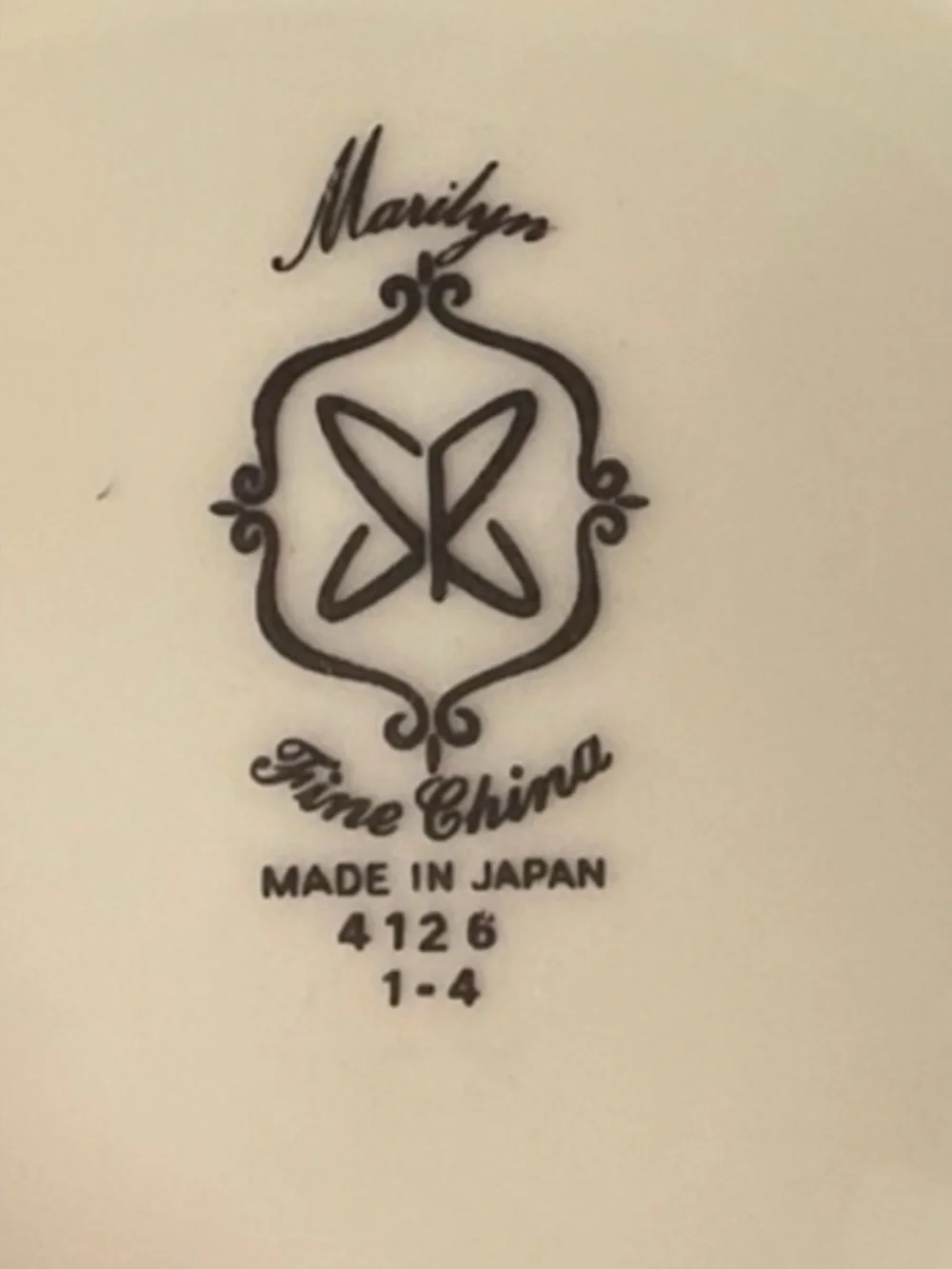 Marilyn Fine China Creamer & Sugar Made In Japan Floral Replacements Cottagecore